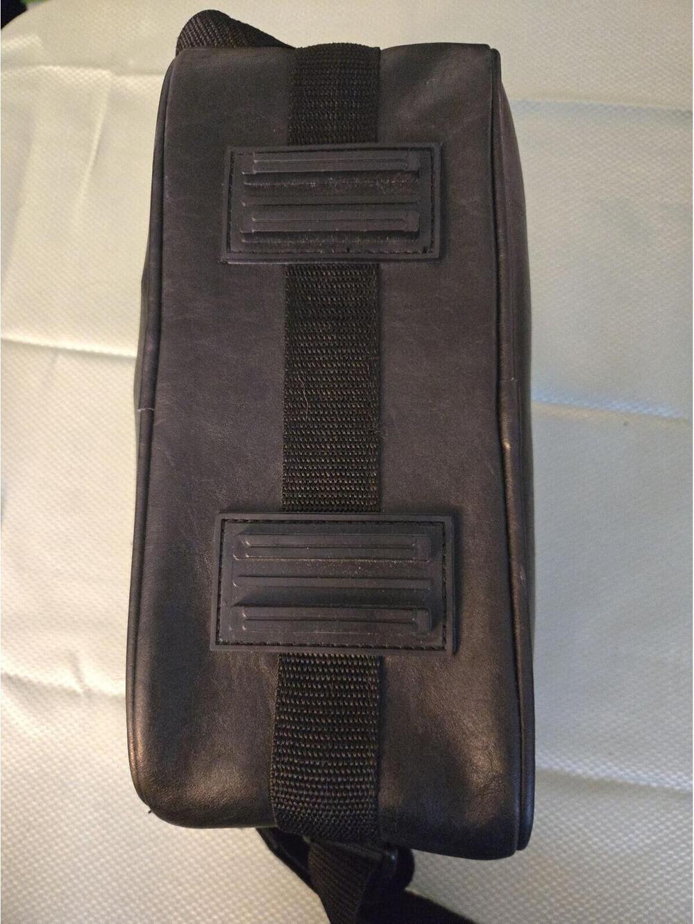 Vintage Sony Black Leather Camcorder Gadget Bag - Picture 2 of 5